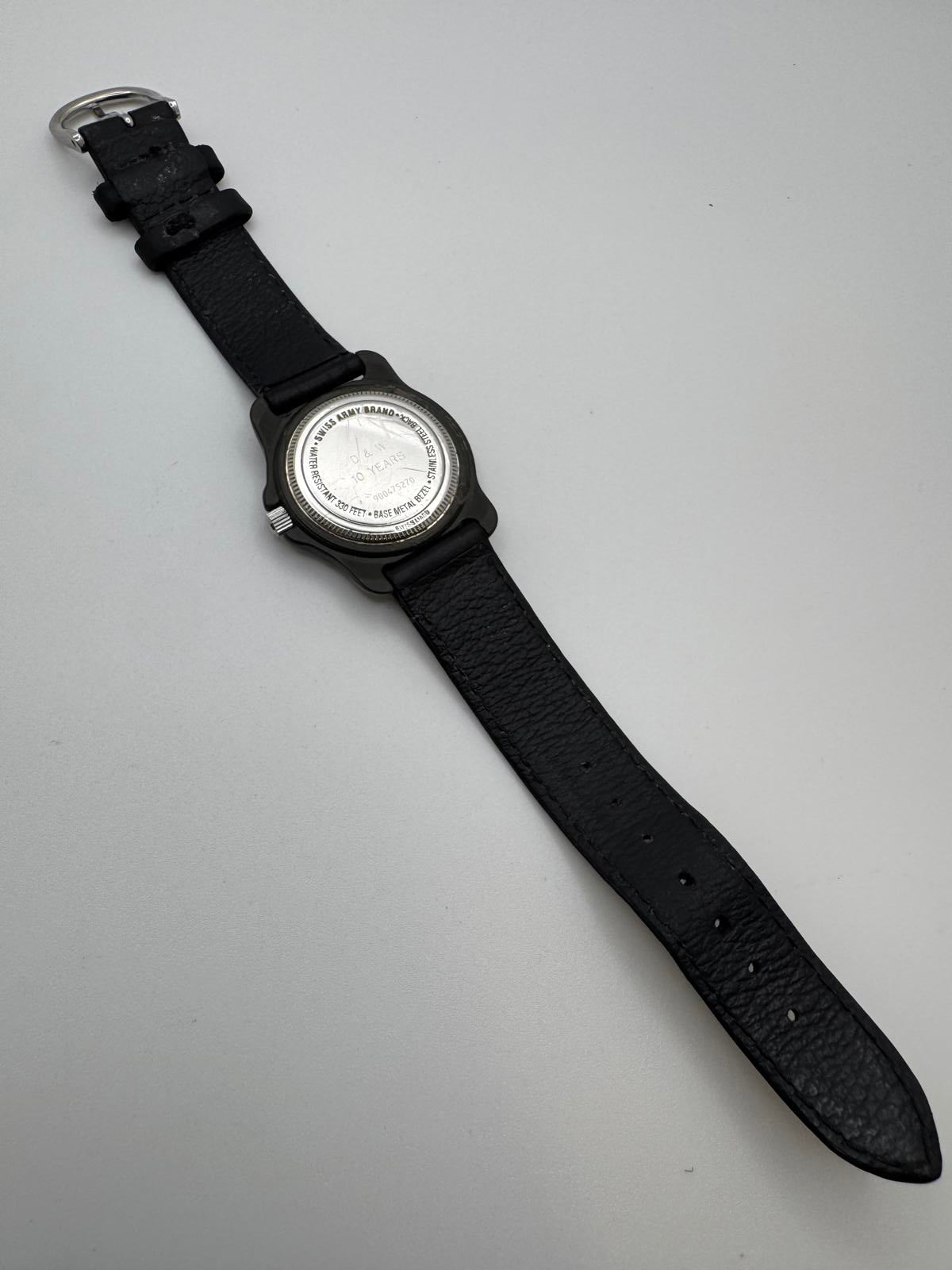 Victorinox Swiss Army 30mm White Dial Date Men’s Watch – Fresh Battery