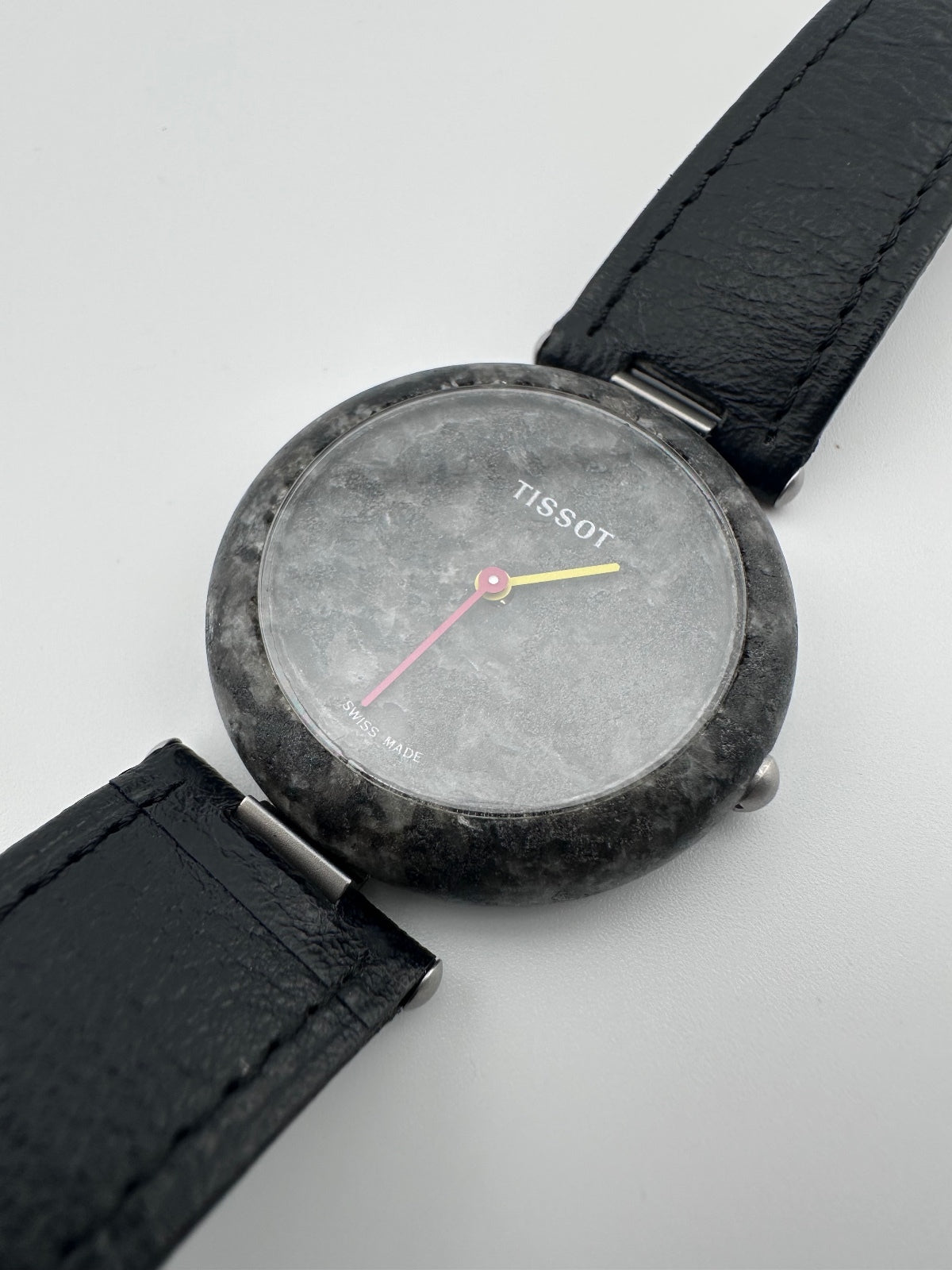 Vintage Tissot RockWatch R151 905-1 Swiss Quartz Stone Watch