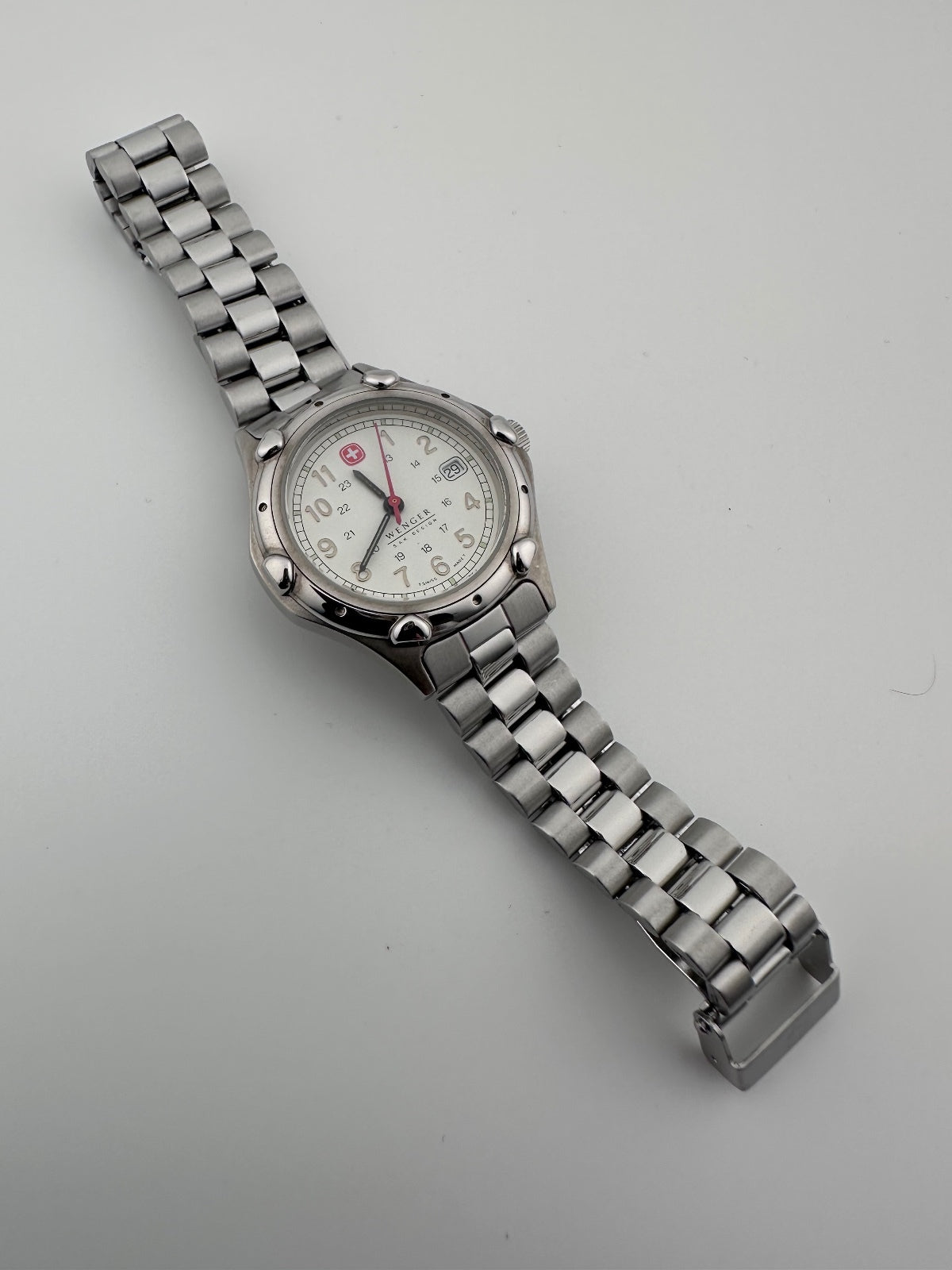 Vintage 1990s Wenger Women's Swiss Quartz Watch 30mm Date, alternate view 7
