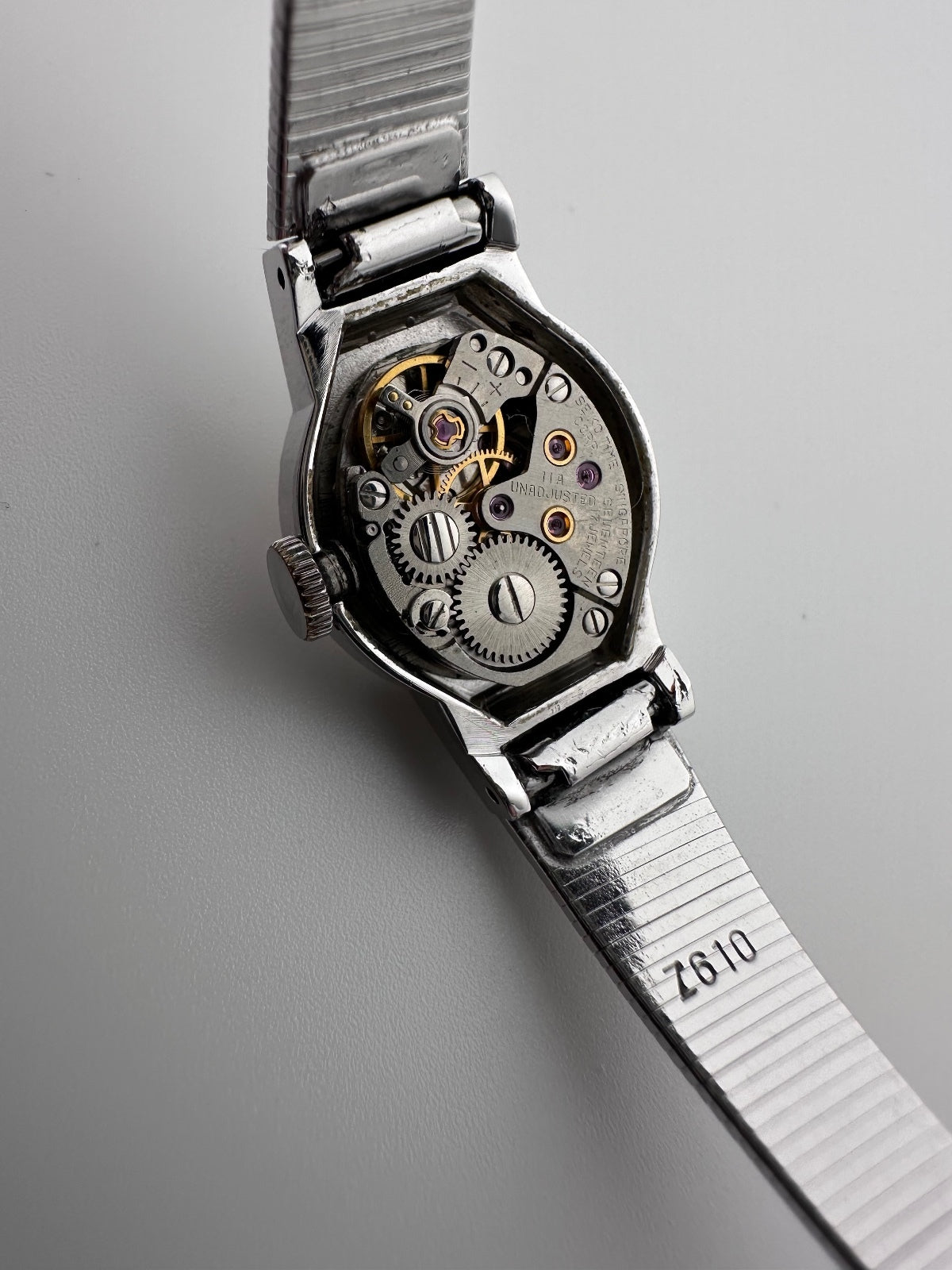 Vintage 1969 Seiko Women’s Mechanical Watch 17.5mm Manual Wind 1100-5549, alternate view 7
