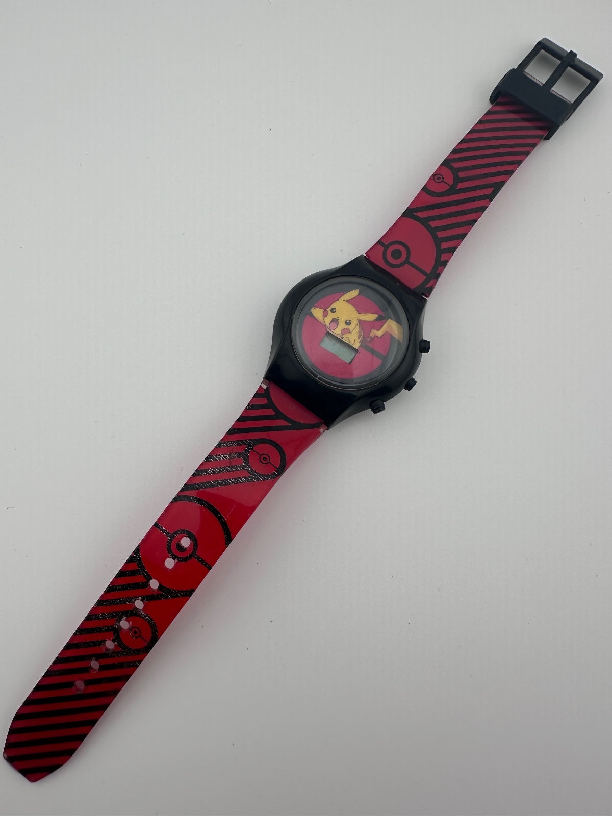 2016 Pokémon Pikachu Accutime POK3139 Digital Watch Parts Repair, alternate view 2