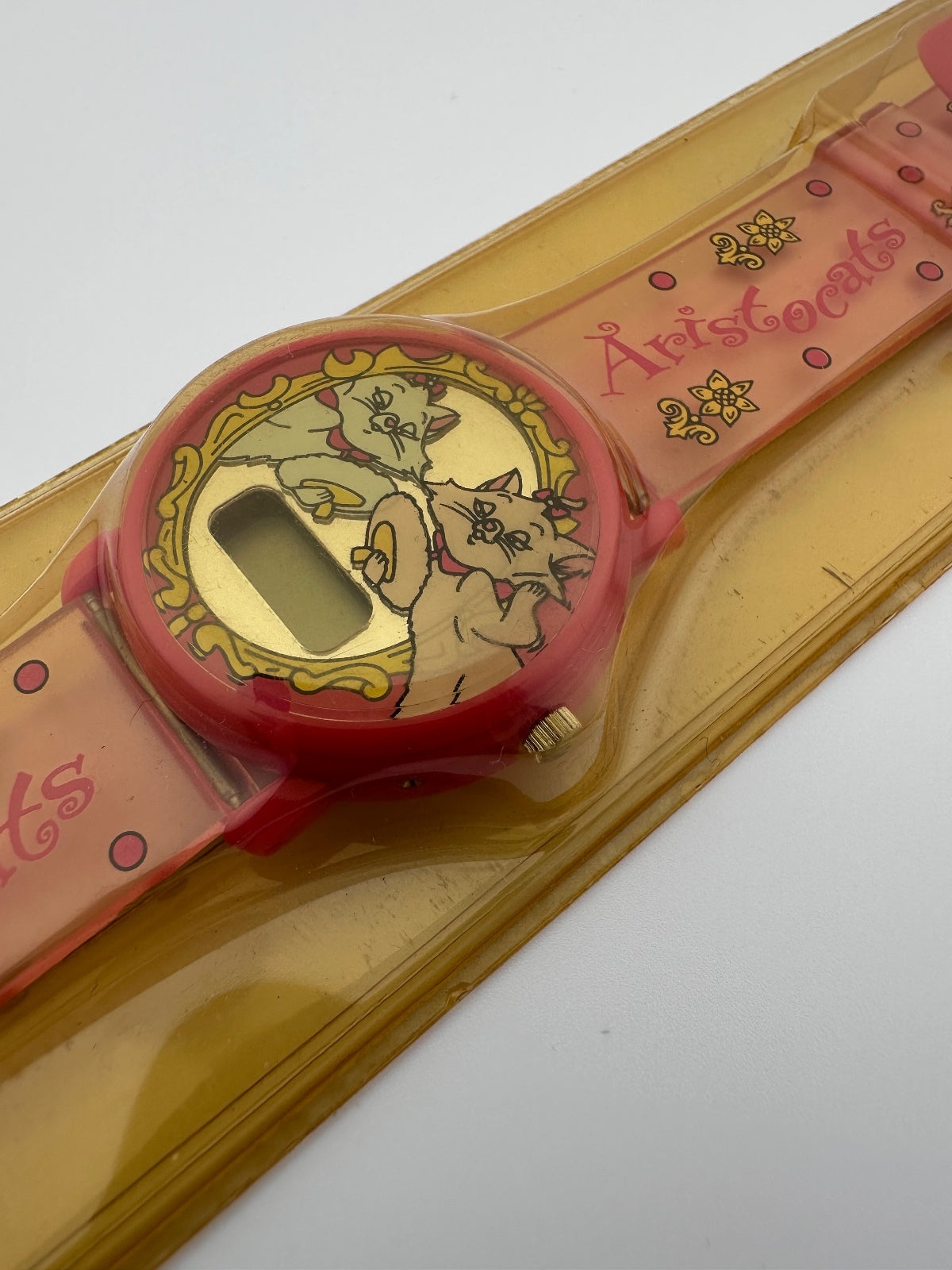 Vintage 1990s Disney Aristocats Watch Unopened New Old Stock, alternate view 3