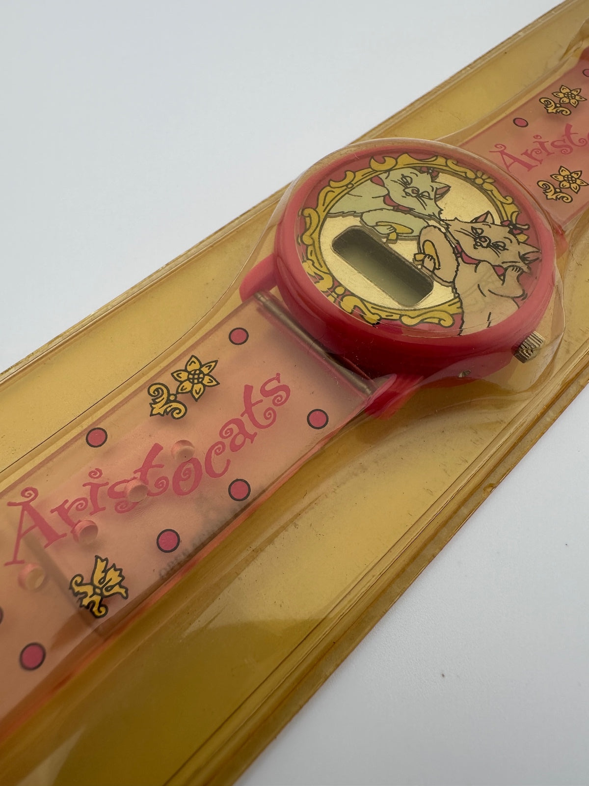 Vintage 1990s Disney Aristocats Watch Unopened New Old Stock, alternate view 2