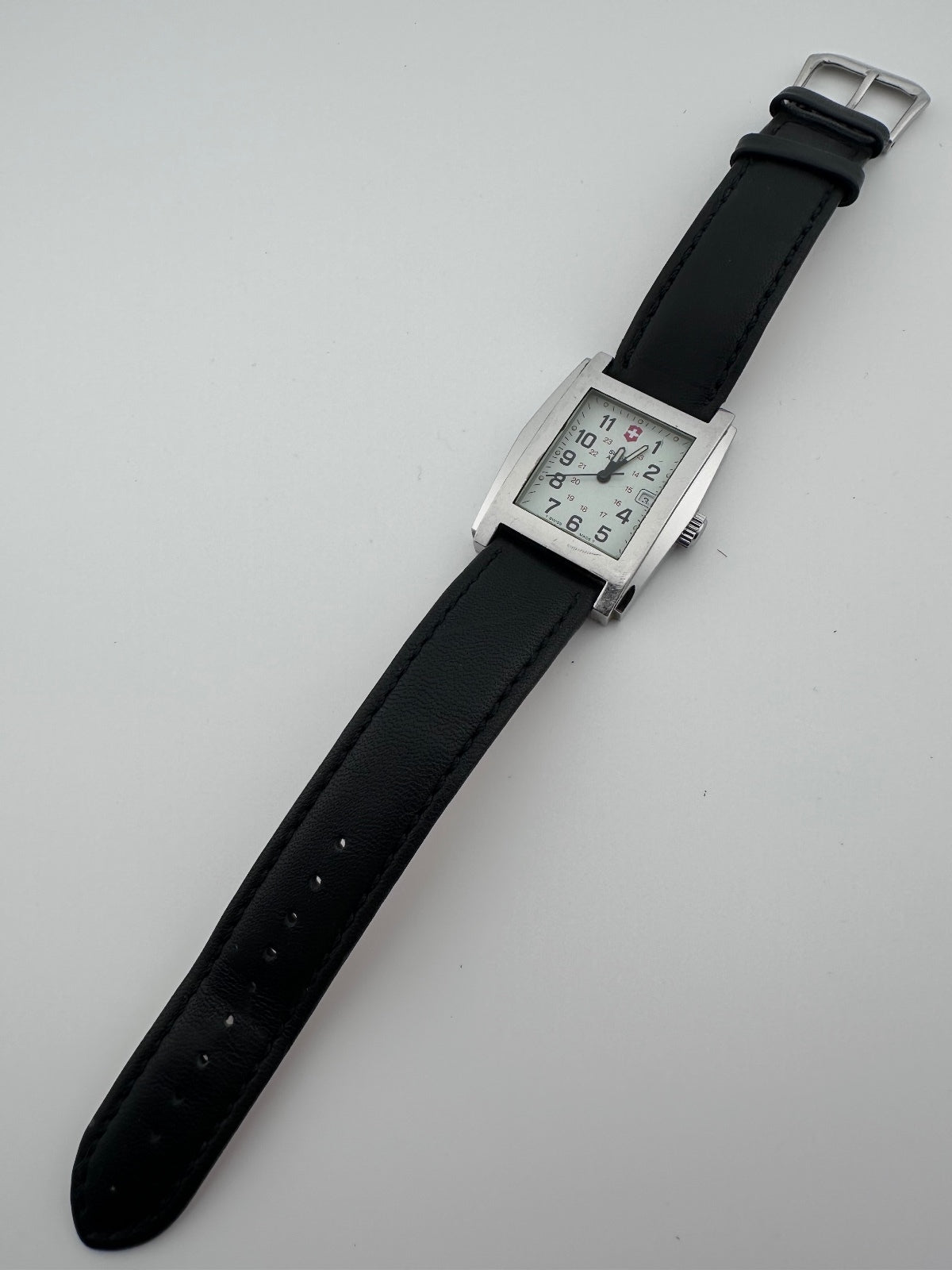 Swiss Army Brand Men’s Tank Quartz Watch 31mm Stainless Steel Date Swiss Made, alternate view 3