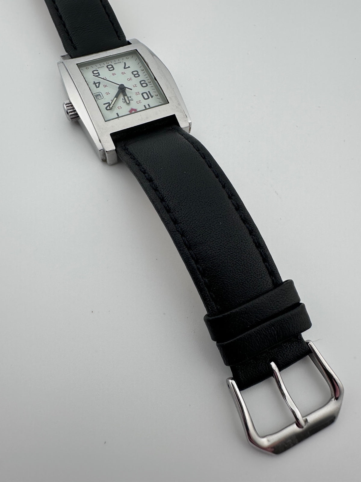 Swiss Army Brand Men’s Tank Quartz Watch 31mm Stainless Steel Date Swiss Made, alternate view 9