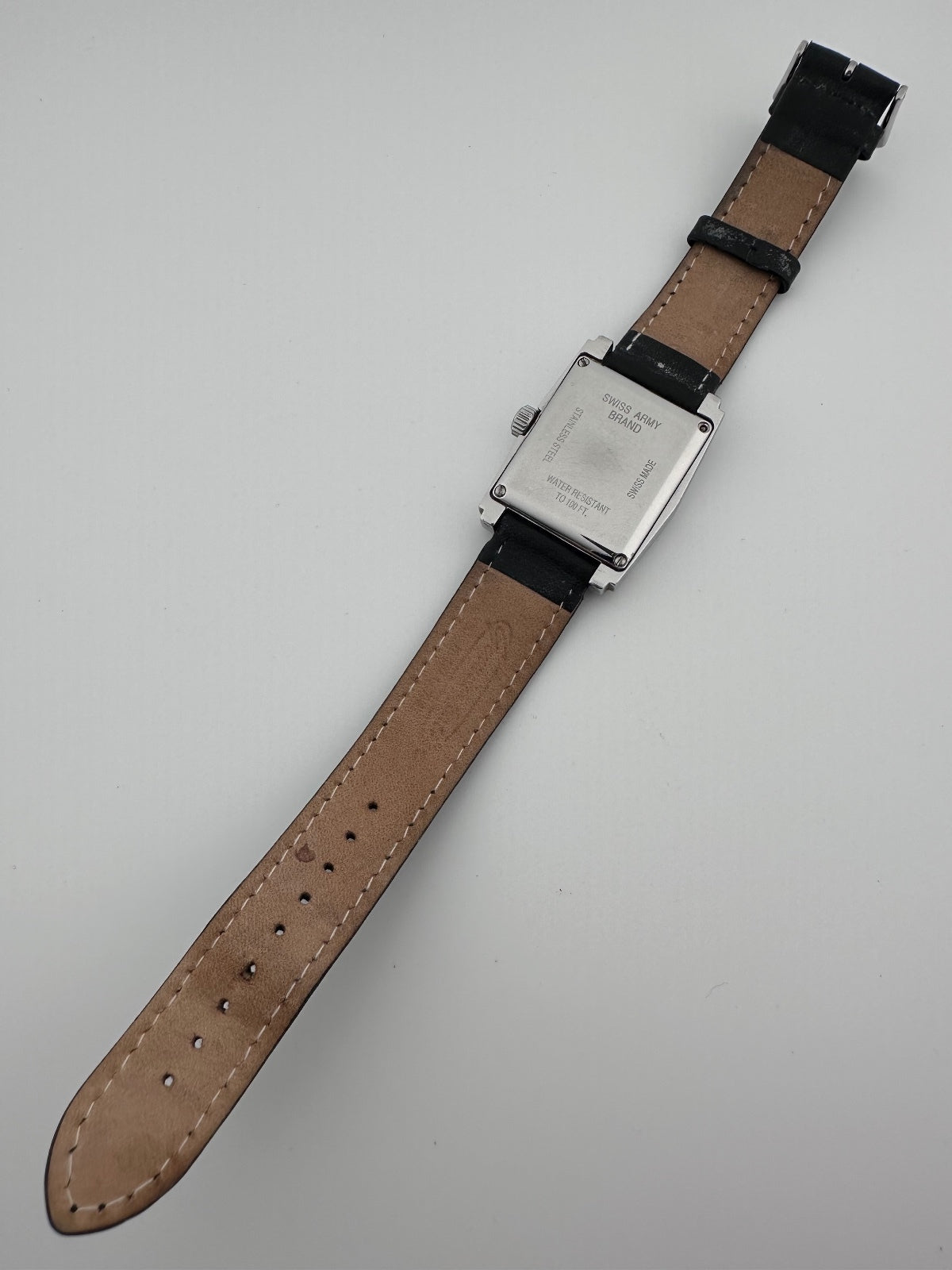 Swiss Army Brand Men’s Tank Quartz Watch 31mm Stainless Steel Date Swiss Made, alternate view 8