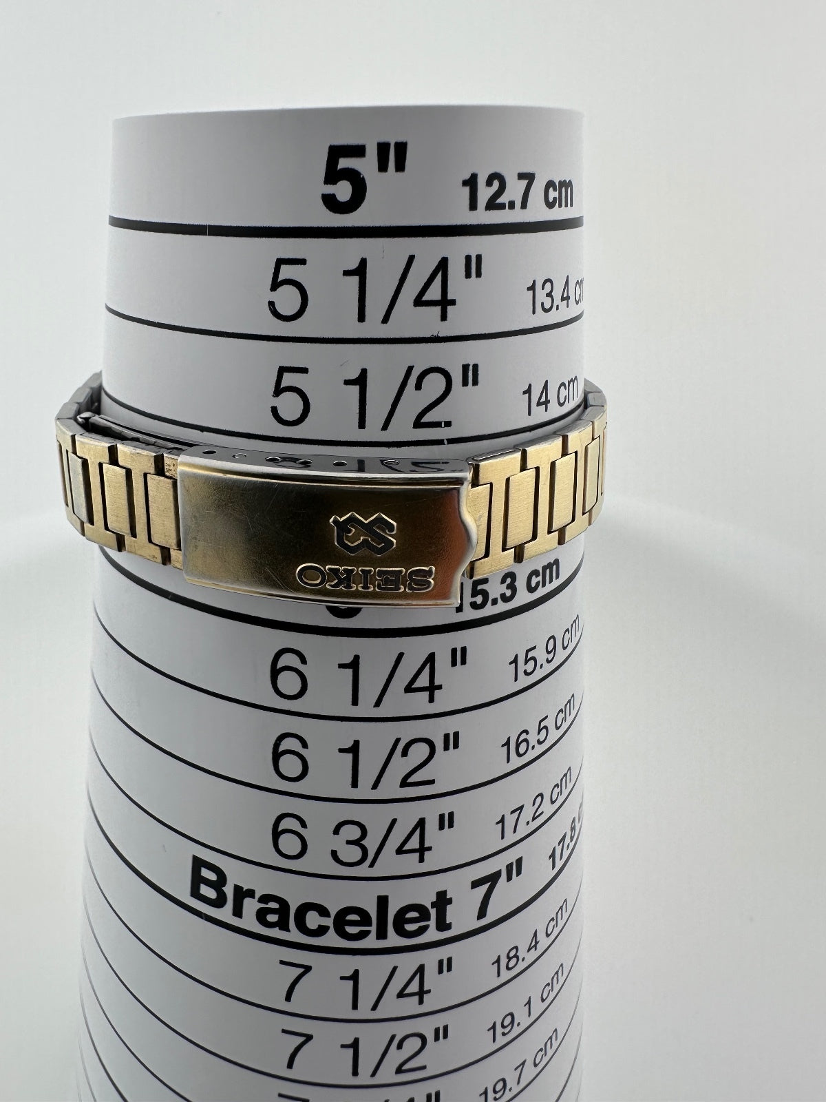 Vintage 1982 Seiko SQ Women’s Gold Tone Quartz Watch 23mm Day Date 8523-002X, alternate view 8