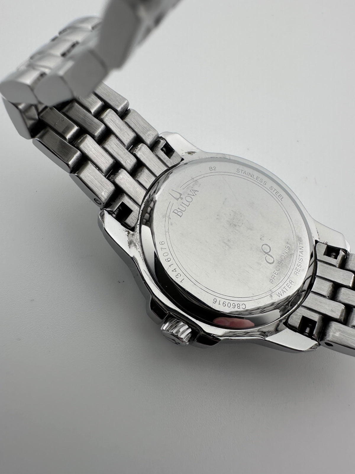 Bulova Precisionist 96M121 Women’s Stainless Steel Quartz Watch 31mm, alternate view 4