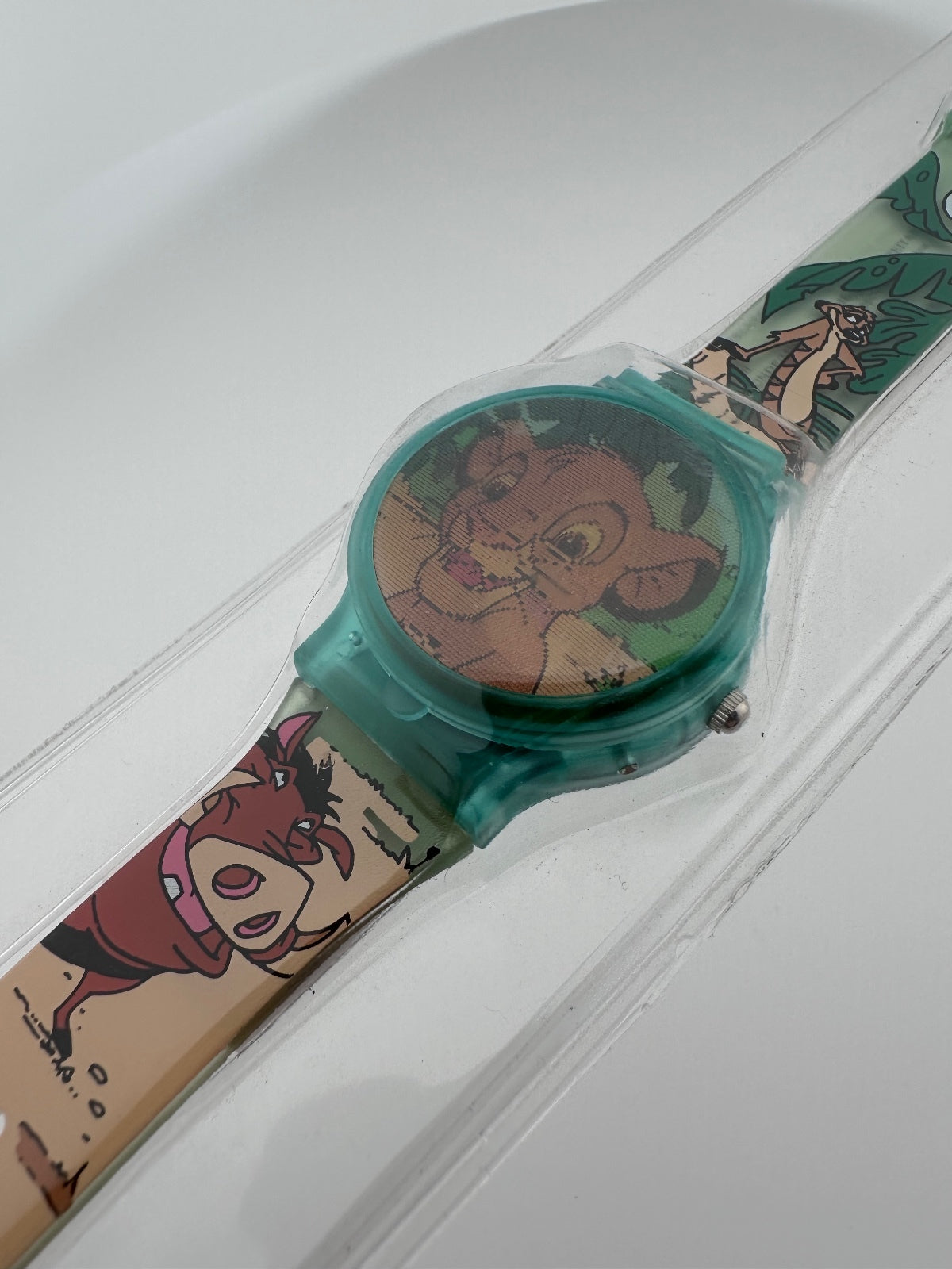 Vintage 1990s Disney The Lion King Holographic Watch Unopened NOS, alternate view 2