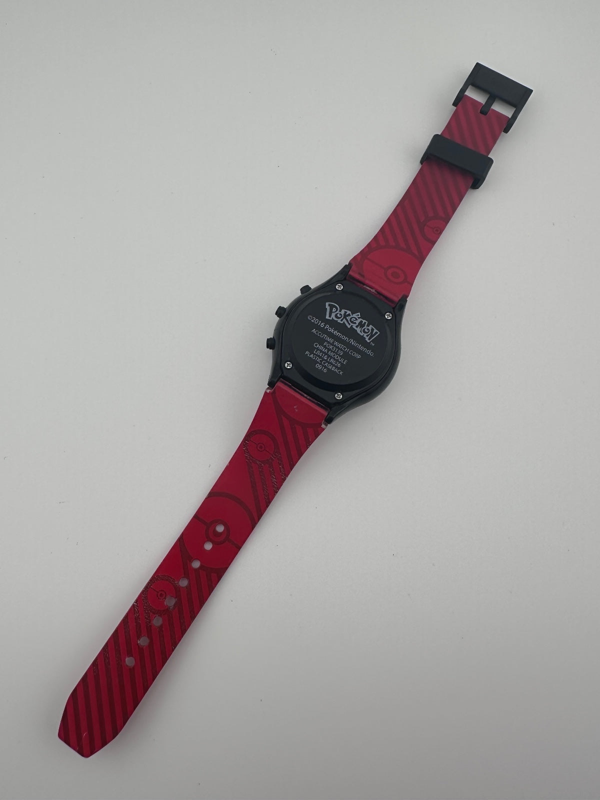 2016 Pokémon Pikachu Accutime POK3139 Digital Watch Parts Repair, alternate view 3