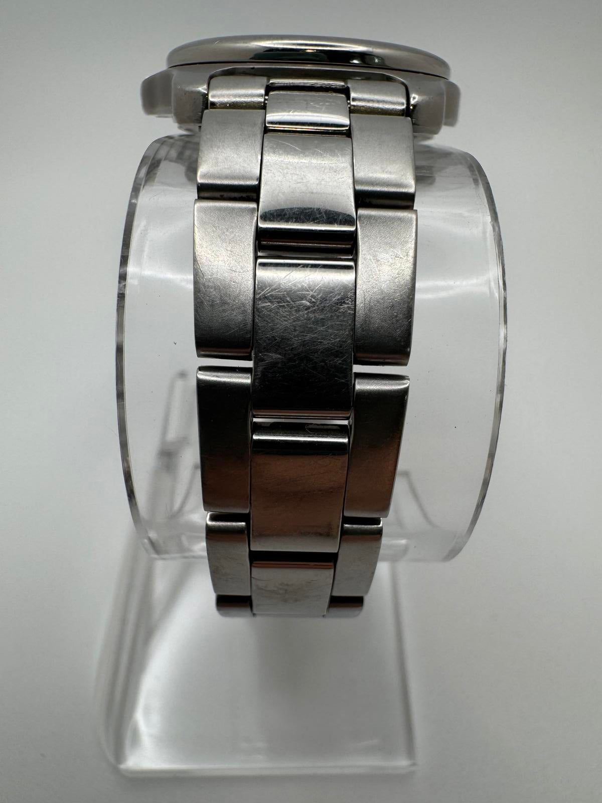 Vintage Swiss Army Stainless Steel Women’s Quartz Watch 31mm White Dial Date