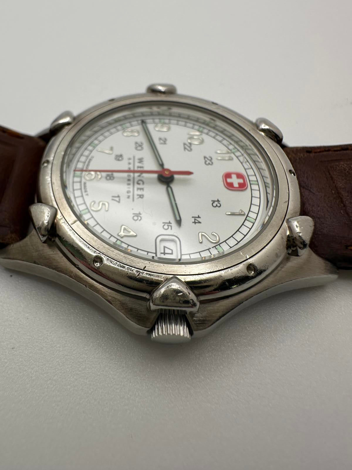 Wenger S.A.K. Design Swiss Made Watch – 35mm, Fresh Battery