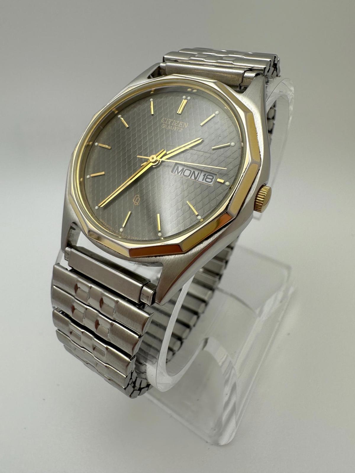 Citizen Quartz Men’s Watch – 36mm Two-Tone Stainless Steel