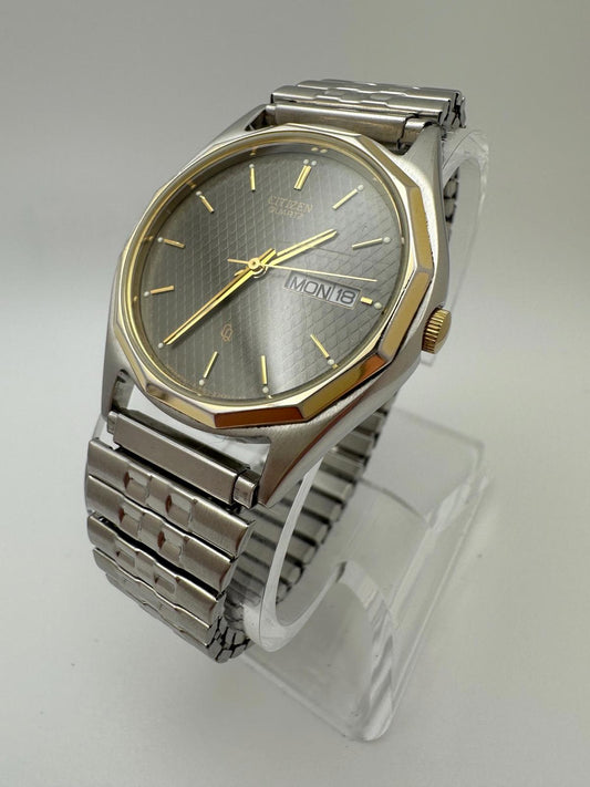 Citizen Quartz Men’s Watch – 36mm Two-Tone Stainless Steel