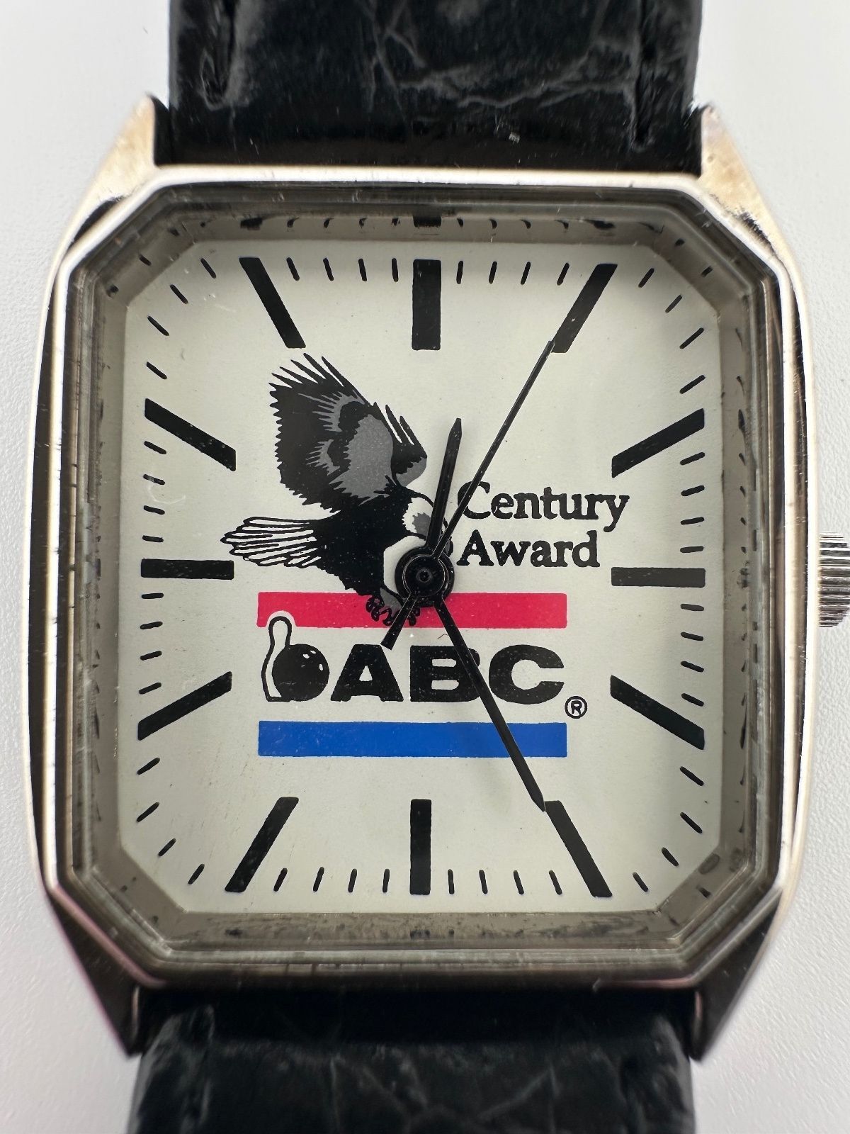 Vintage ABC Century Award Bowling Watch 27mm Quartz Eagle Dial, alternate view 2